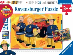 Ravensburger Brandweerman SAM in actie - 2 x 12 stukjes