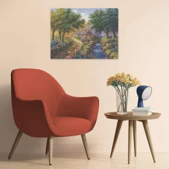 Ravensburger Cottage bij de rivier - puzzel van 1500 stukjes