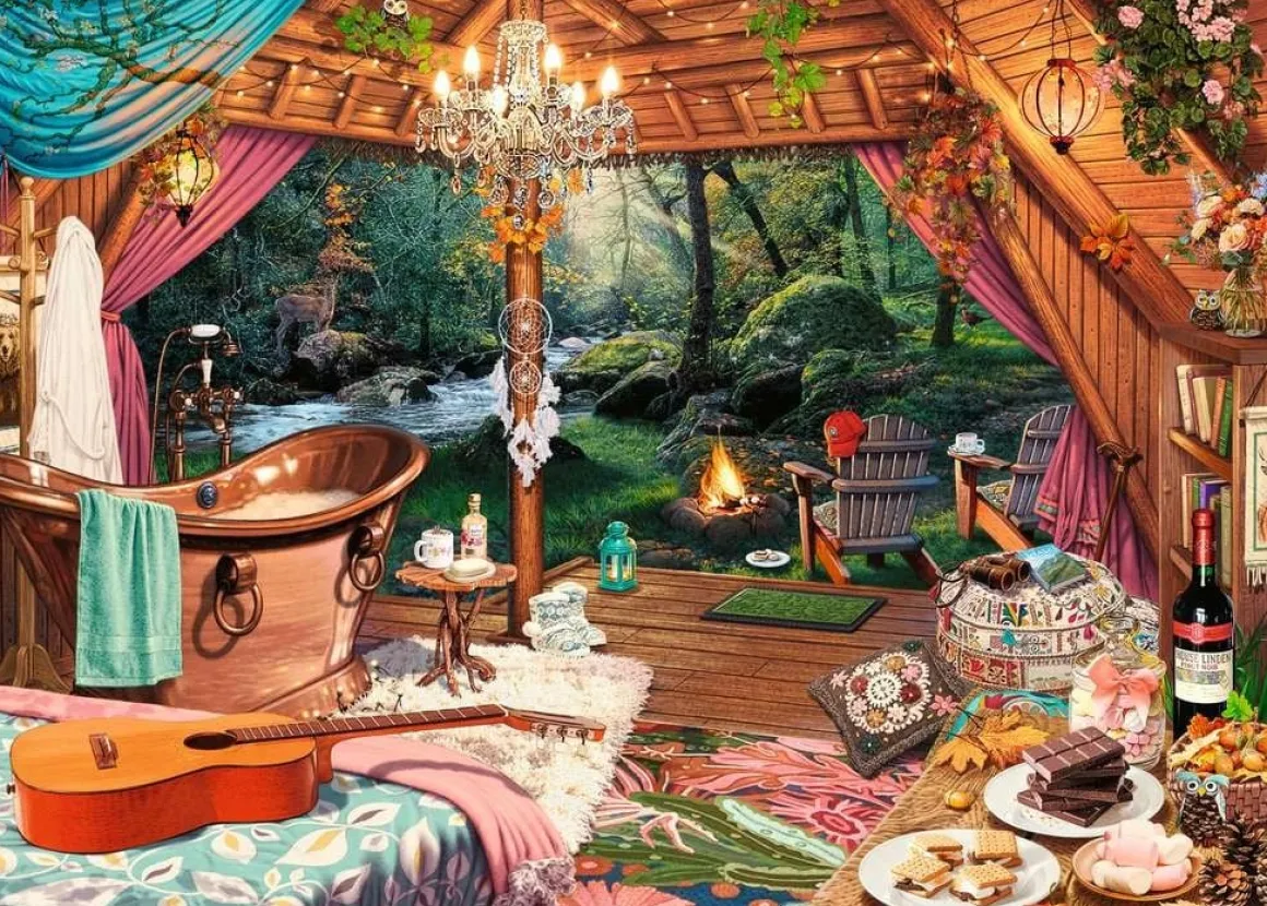 Ravensburger Cozy Glamping - 500 XL stukjes