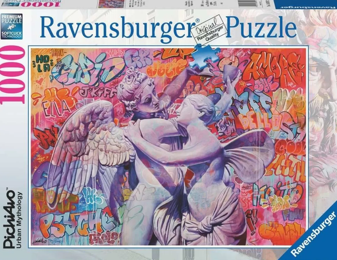Ravensburger Cupido en Psyche verliefd - puzzel van 1000 stukjes
