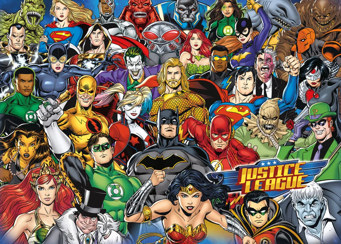 Ravensburger DC Comics - Challenge - puzzel van 1000 stukjes