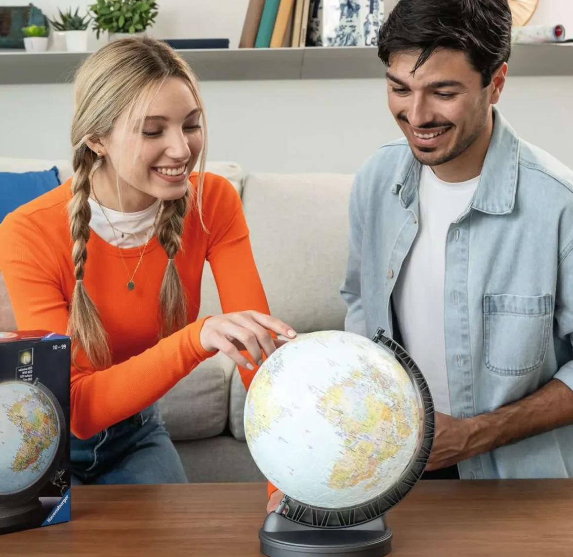 Ravensburger De aarde - wereldbol - 540 stukjes