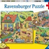 Ravensburger De boerderij - 3 puzzels van 49 stukjes