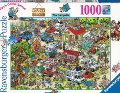 Ravensburger De Camping - Ray Nicholson - puzzel van 1000 stukjes