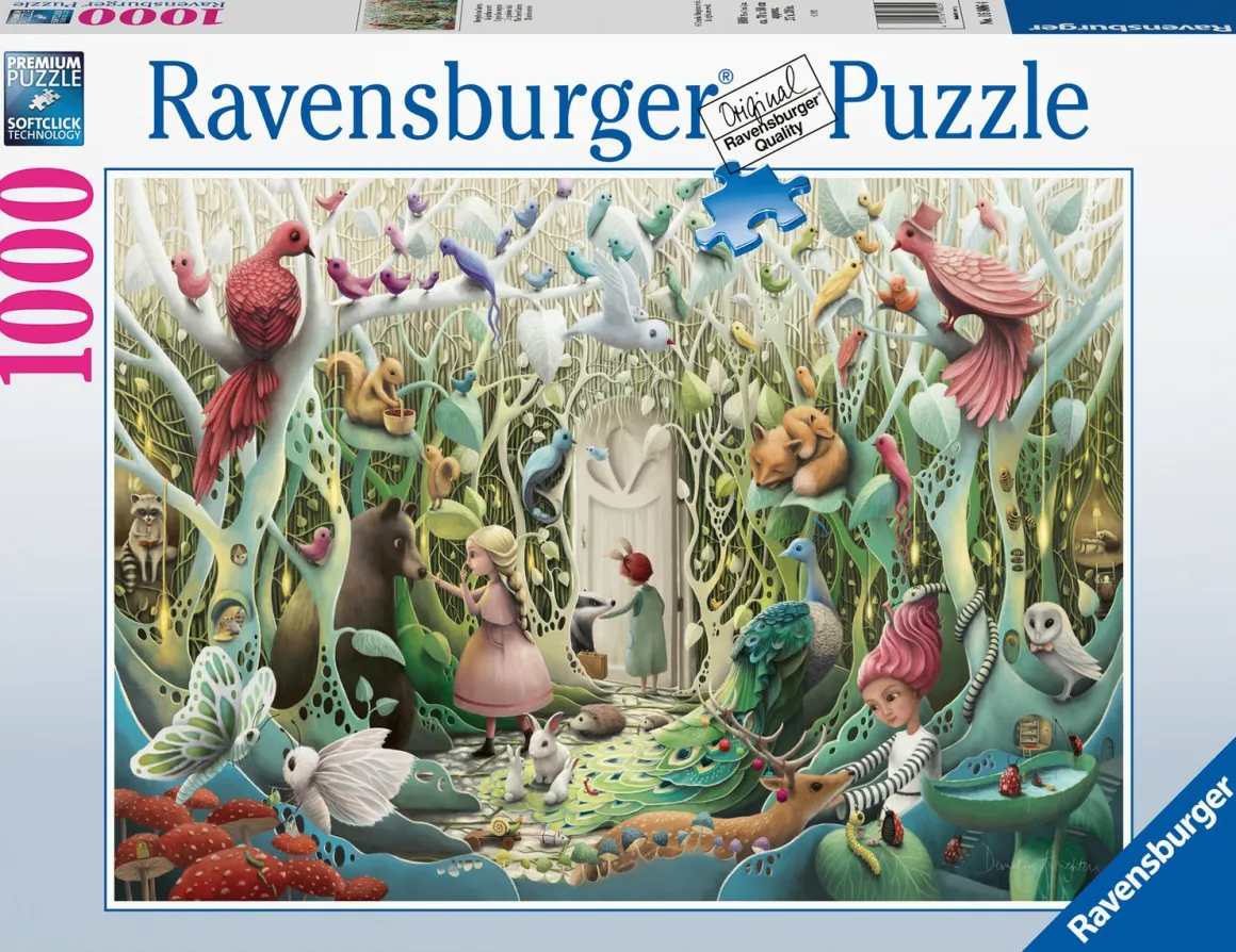 Ravensburger De geheime tuin - puzzel van 1000 stukjes