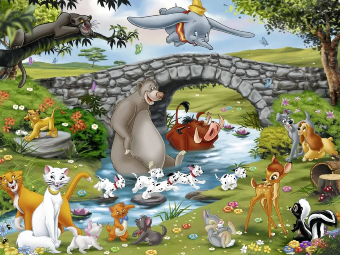 Ravensburger De grote Disney familie - 100 stukjes XXL
