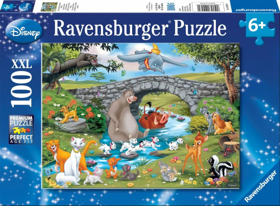 Ravensburger De grote Disney familie - 100 stukjes XXL