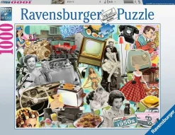 Ravensburger De jaren 50 - puzzel van 1000 stukjes