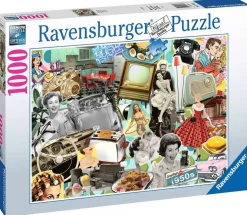 Ravensburger De jaren 50 - puzzel van 1000 stukjes
