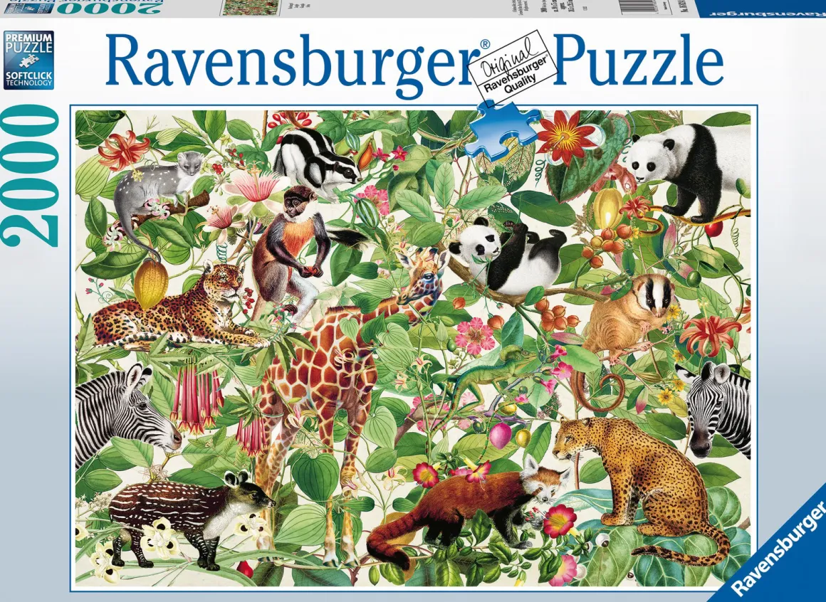 Ravensburger De Jungle - puzzel van 2000 stukjes
