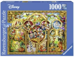 Ravensburger De mooiste Disney thema's - 1000 stukjes