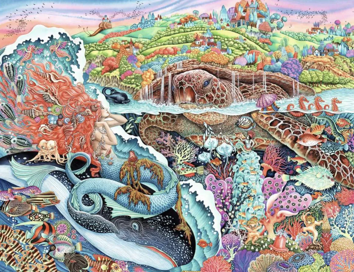 Ravensburger De mythe van Thalassa - puzzel van 2000 stukjes