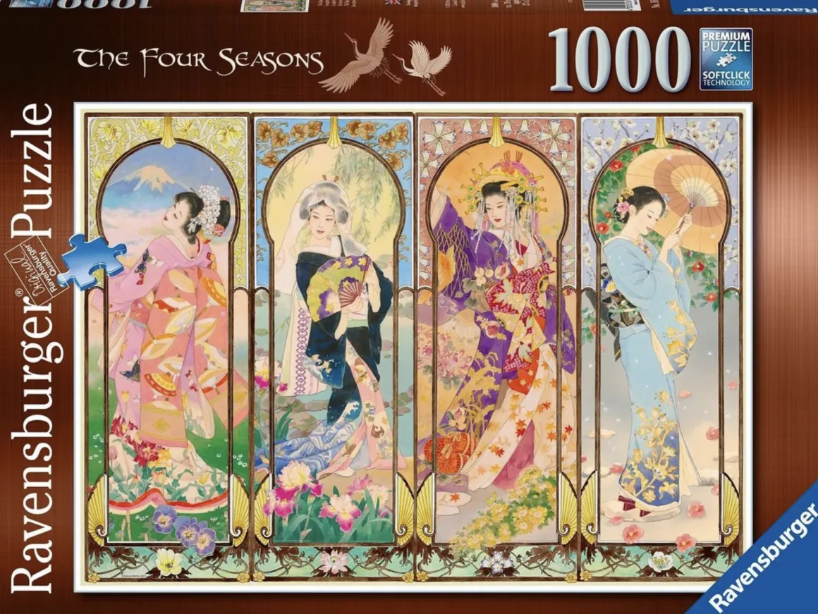 Ravensburger De vier seizoenen - puzzel van 1000 stukjes
