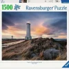 Ravensburger De vuurtoren van Akranes - Ijsland - puzzel van 1500 stukjes