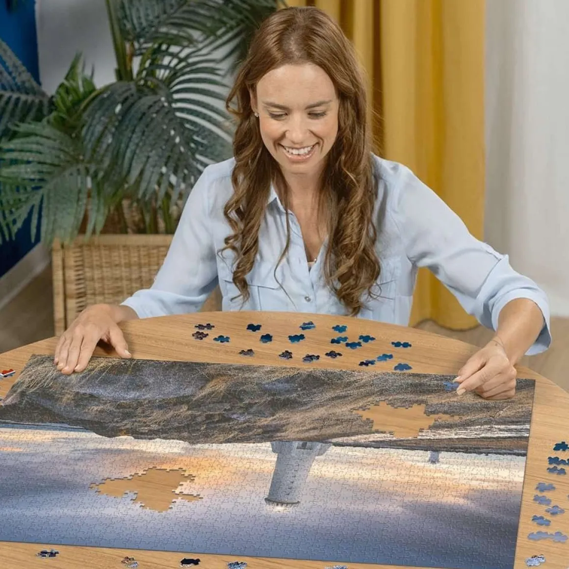 Ravensburger De vuurtoren van Akranes - Ijsland - puzzel van 1500 stukjes