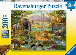 Ravensburger Dieren van de savanne - puzzel van 200 stukjes