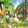 Ravensburger Dierenbijeenkomst - puzzel van 100 stukjes
