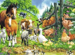 Ravensburger Dierenbijeenkomst - puzzel van 100 stukjes