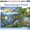 Ravensburger Dinosauriërs - 3 x 49 stukjes