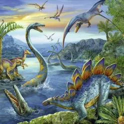 Ravensburger Dinosauriërs - 3 x 49 stukjes