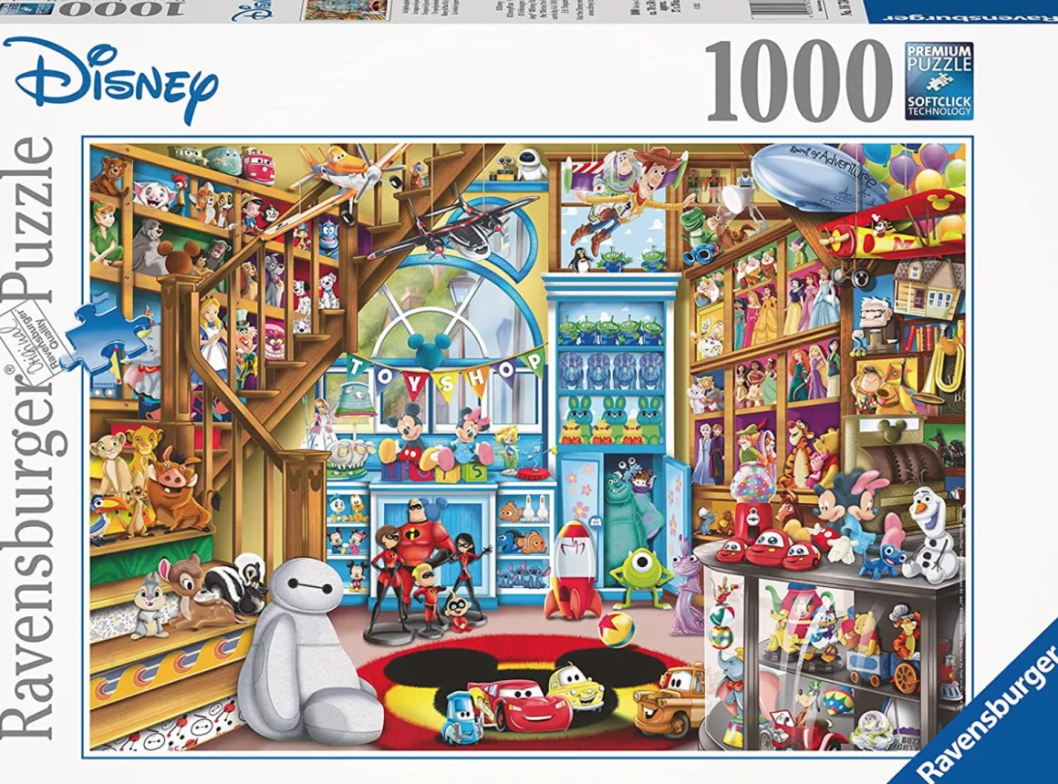 Ravensburger Disney - In de speelgoedwinkel - 1000 stukjes