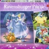 Ravensburger Disney Prinsessen - 3 puzzels van 49 stukjes
