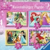 Ravensburger Disney Prinsessen - 12+16 +20 +24 stukjes