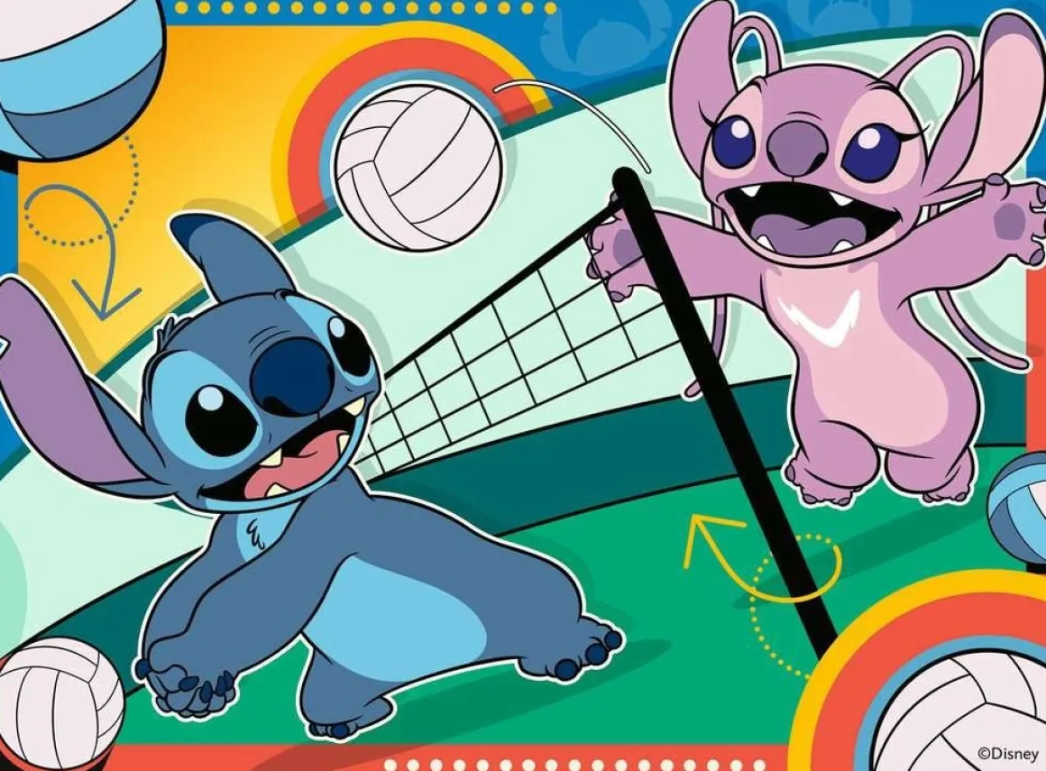 Ravensburger Disney Stitch - 12+16 +20 +24 stukjes