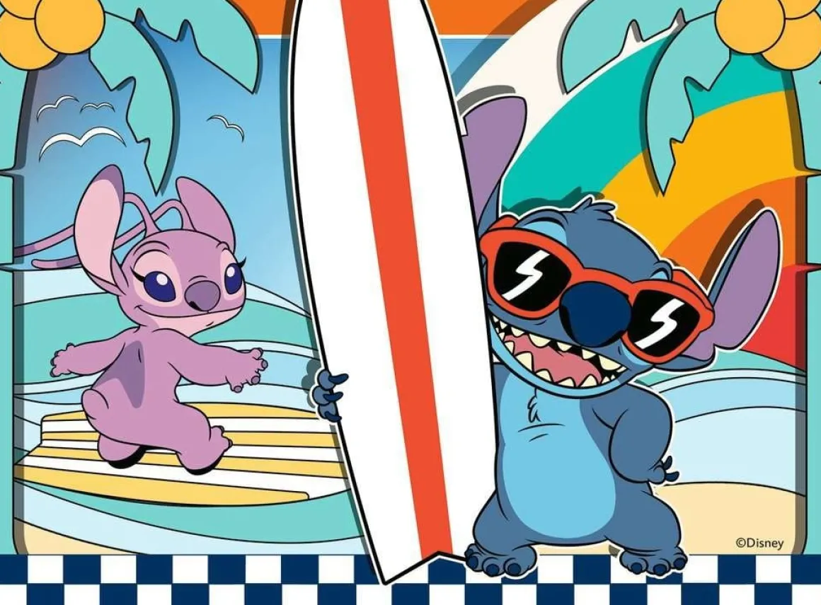 Ravensburger Disney Stitch - 12+16 +20 +24 stukjes