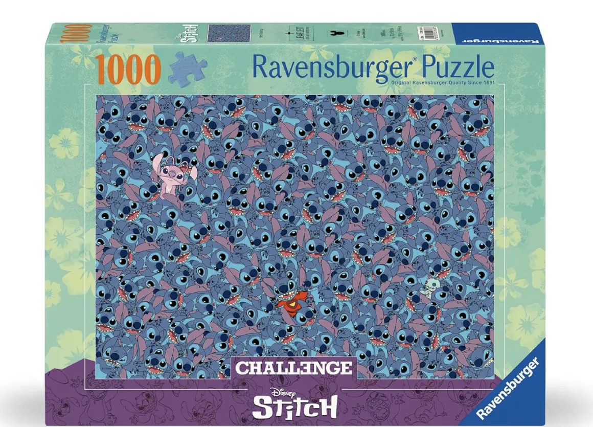 Ravensburger Disney Stitch - Challenge - puzzel van 1000 stukjes