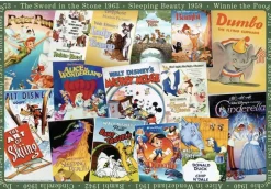 Ravensburger Disney Vintage Posters - 1000 stukjes - Exclusiviteit