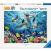 Ravensburger Dolfijnen in het koraalrif - puzzle van 500 stukjes