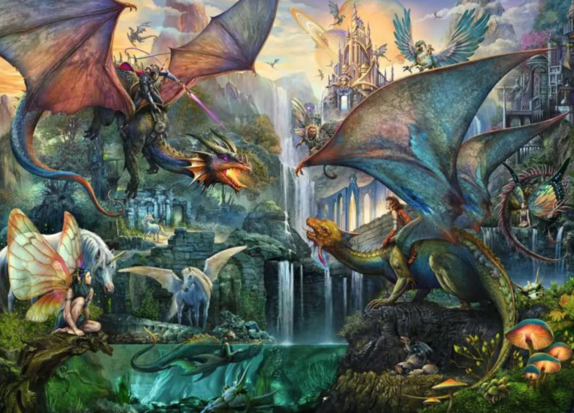 Ravensburger Drakenwoud - legpuzzel van 9000 stukjes