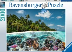Ravensburger Een duik op de Malediven - puzzel van 2000 stukjes