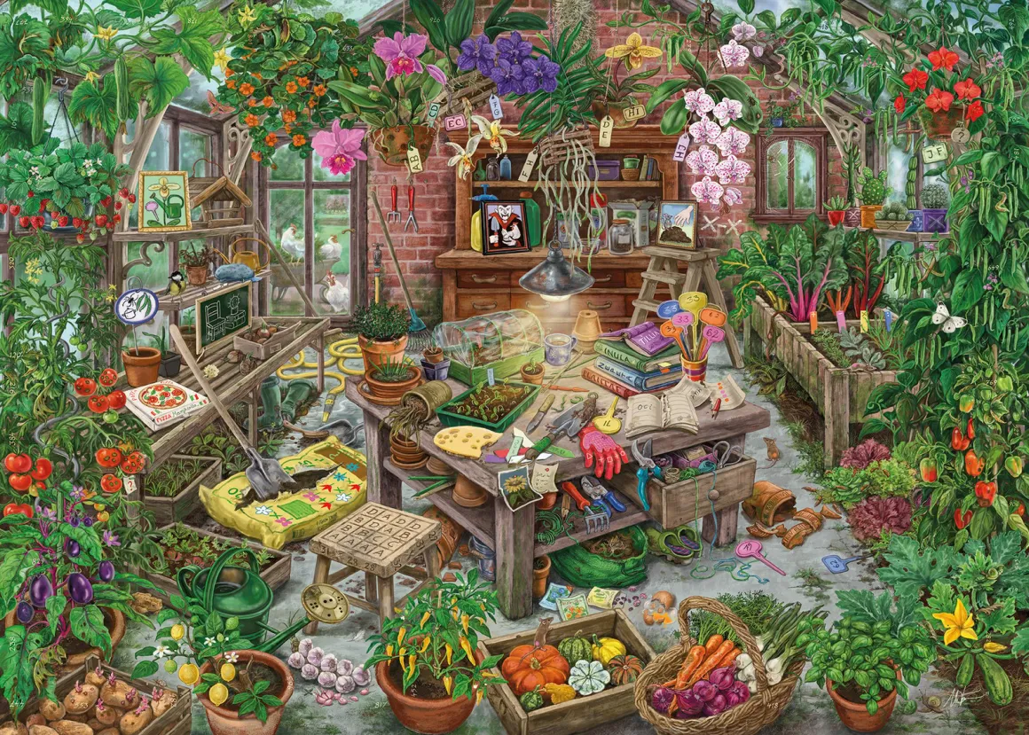 Ravensburger Escape Puzzel: De broeikas - 368 stukjes