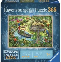 Ravensburger Escape Puzzel Kids: Jungle - 368 stukjes