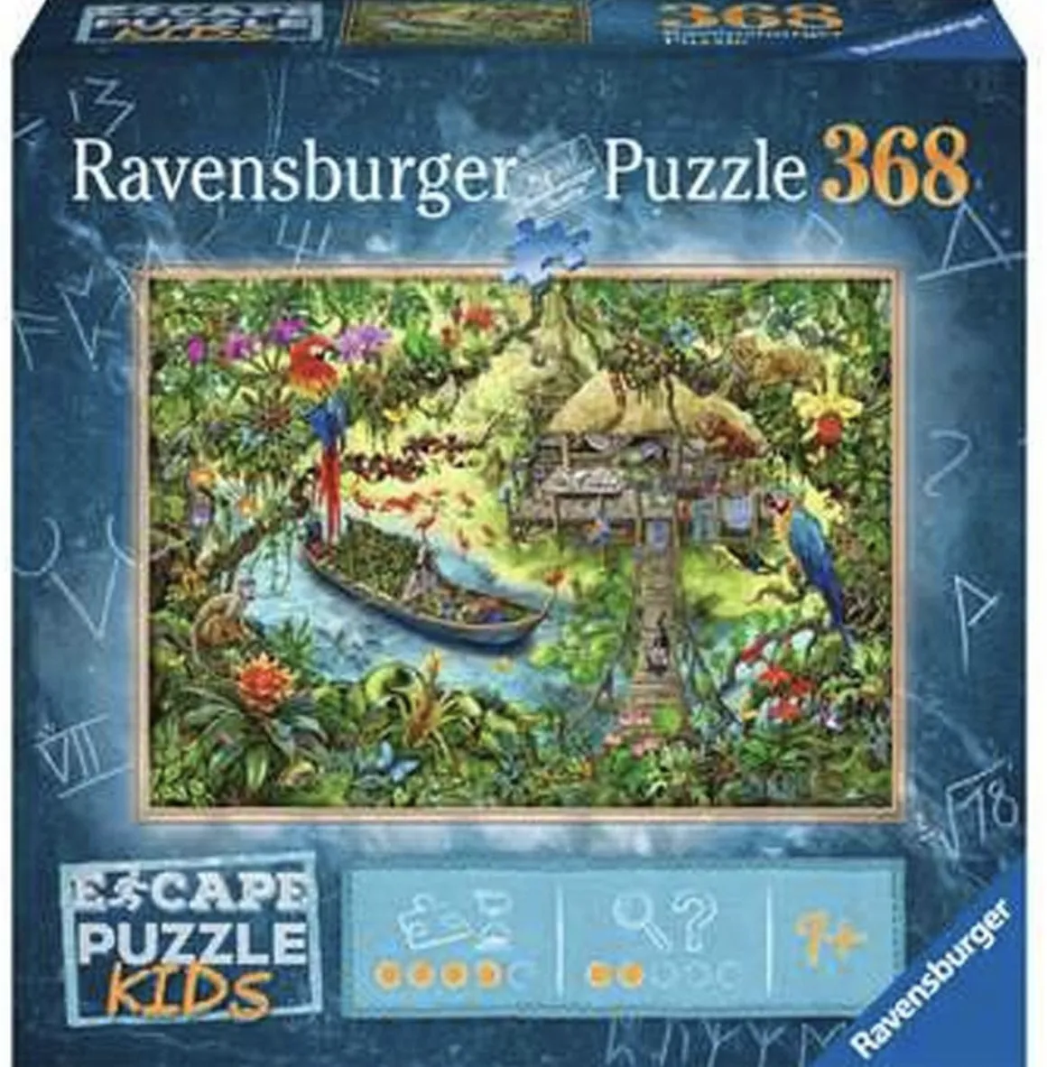 Ravensburger Escape Puzzel Kids: Jungle - 368 stukjes