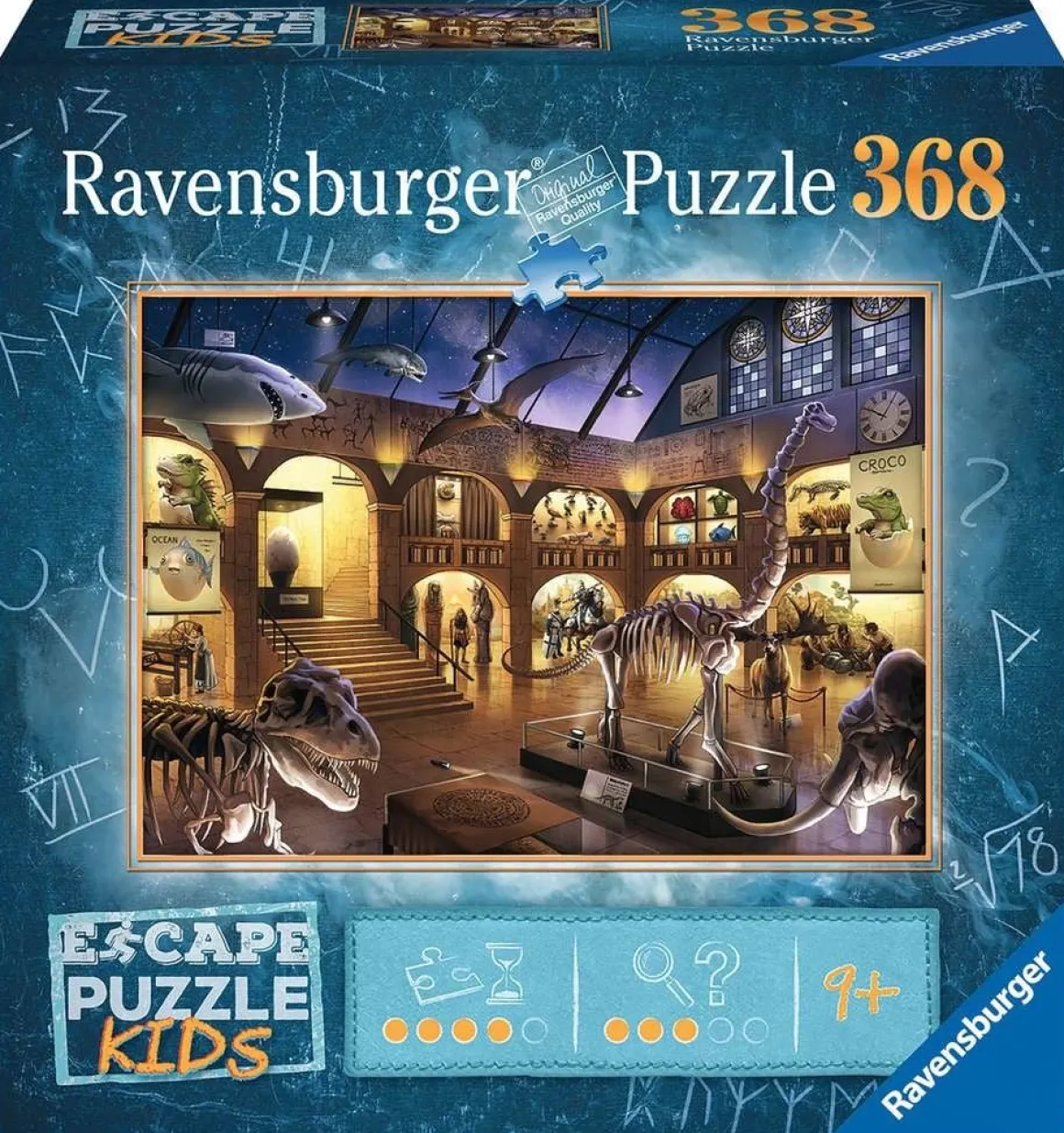 Ravensburger Escape Puzzel Kids: Museum- 368 stukjes