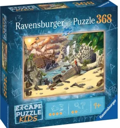 Ravensburger Escape Puzzel Kids: De Piraten - 368 stukjes
