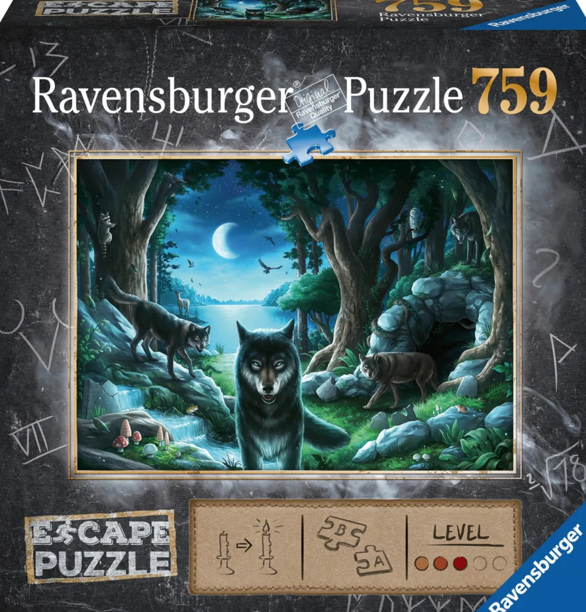 Ravensburger Escape Puzzel 7: De vloek van de wolven - 759 stukjes