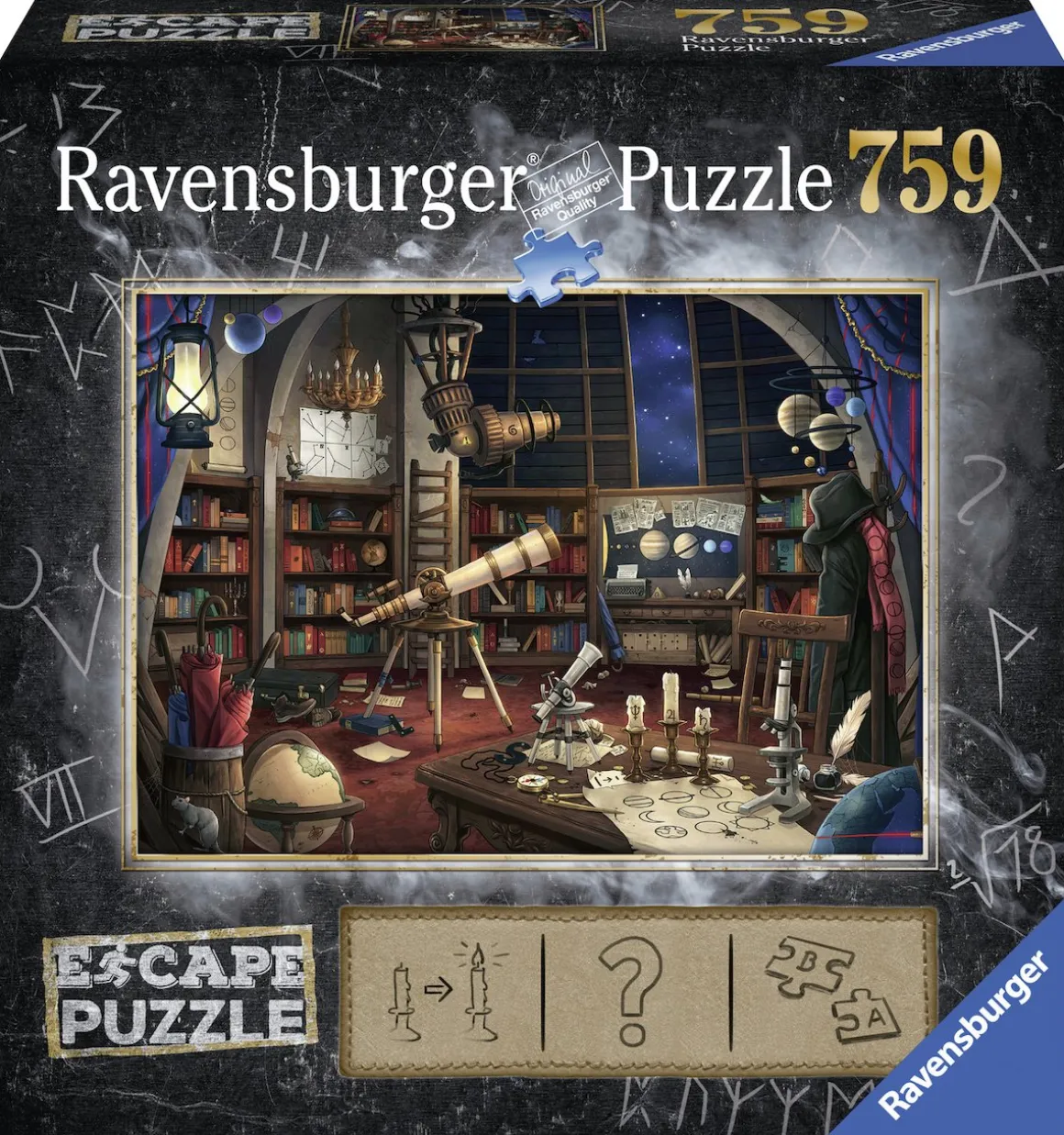 Ravensburger Escape Puzzel 1: De sterrenwacht - 759 stukjes