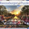 Ravensburger Fietsen in Amsterdam - puzzel van 1000 stukjes