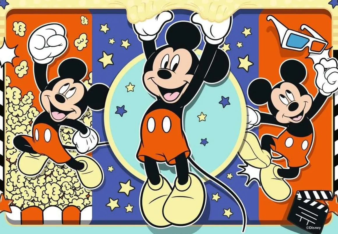 Ravensburger Filmster Mickey - 2 puzzels van 24 stukjes