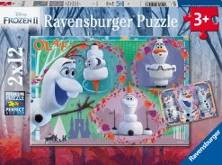 Ravensburger Frozen 2 - Olaf - 2 puzzels van 12 stukjes