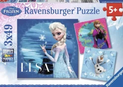Ravensburger Frozen - 3 puzzels van 49 stukjes