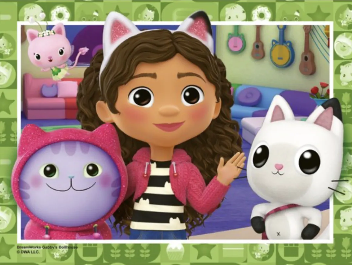 Ravensburger Gabby's Dollhouse - 12+16 +20 +24 stukjes