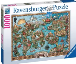 Ravensburger Geheimzinnig Atlantis - Legpuzzel van 1000 stukjes