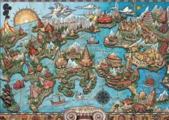 Ravensburger Geheimzinnig Atlantis - Legpuzzel van 1000 stukjes