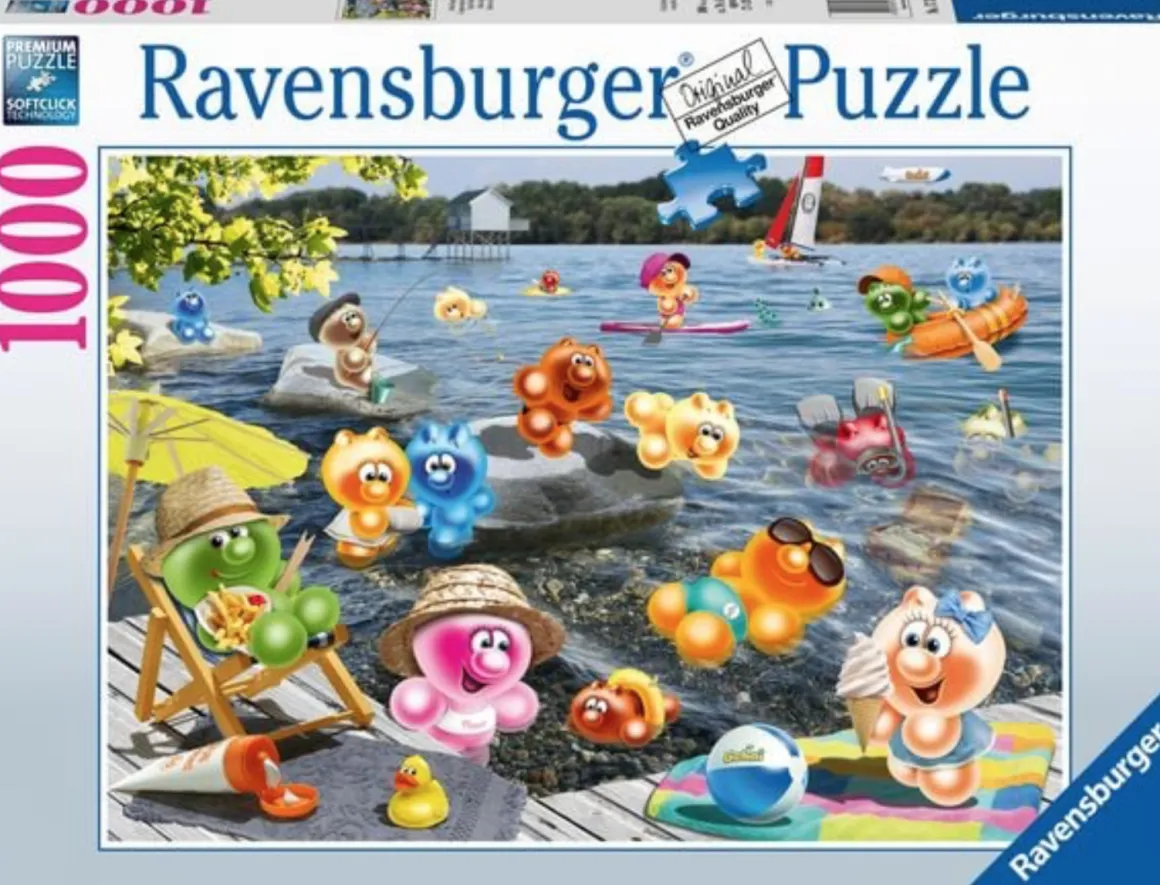 Ravensburger Gelini - Bij de picknick - puzzel 1000 stukjes