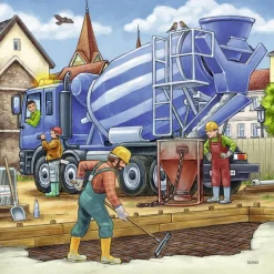 Ravensburger Grote bouwvoertuigen - 3 x 49 stukjes